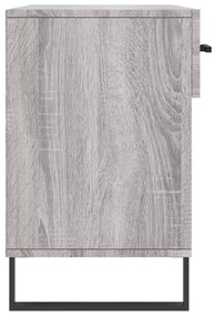 vidaXL Παπουτσοθήκη Γκρι Sonoma 102x35x55 εκ. από Επεξεργασμένο Ξύλο