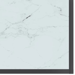 vidaXL Τραπέζι Κονσόλα Λευκό 220 x 35 x 75,5 εκ. από Ψημένο Γυαλί