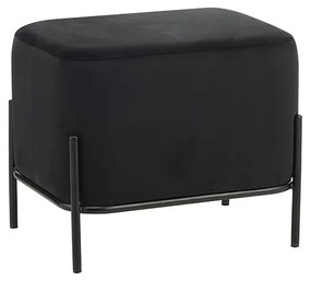 ZITA PLUS BELLA/L ΣΚΑΜΠΟ BLACK VELVET ΥΦΑΣΜΑ 48X37Χ39εκ. 48X37Χ39εκ.40.0147