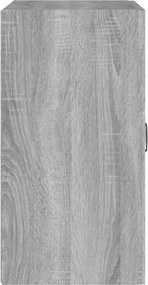 vidaXL Ντουλάπι Τοίχου Γκρι Sonoma 60x31x60εκ. Επεξεργασμένο Ξύλο