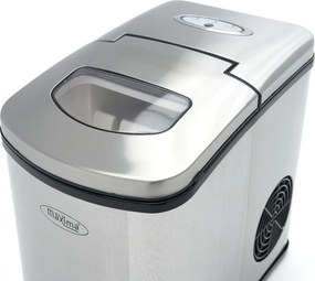 Ice Machine - 10-12kg/day - Bullet Cubes - Air Cooled - Silver