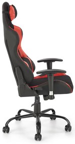 ΚΑΡΕΚΛΑ ΓΡΑΦΕΙΟΥ / GAMER CAIN ΜΑΥΡΟ / ΓΚΡΙ 69x62x127-134cm
