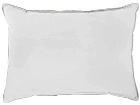 Μαξιλάρι Ξενοδοχείου White 233 Kλωστές 100% Βαμβάκι Περιεχόμενο Goose Down 600gr. 50Χ70 50x70cm Feather