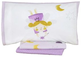 Μαξιλαροθήκες Παιδικές Odette (Σετ 2τμχ) Lila Nima 52X72 100% Cotton
