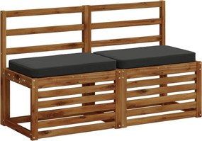 vidaXL Μαξιλάρια Πάγκου 2 Τεμαχίων VUGHT 2 pcs 100% Πολυεστέρας