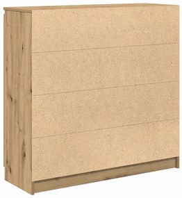 Συρταριέρα με Συρτάρια Τεχνίτης Δρυς 100,5x35x98,5 εκ. - Καφέ