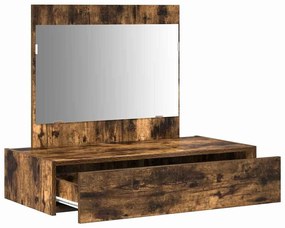vidaXL Τραπέζι περιποίησης Καφέ 83 x 40 x 70 εκ Επεξεργασμένο ξύλο
