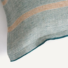 Μαξιλαροθήκη από ριγέ λινό, Virel