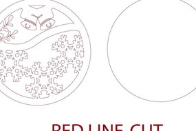 Σετ των 3 Intra απο ξύλο plywood 3mm-4mm πάχος κοπής με λέιζερ Χριστουγεννιάτικο Στολίδι. Δίασταση 6x6 cm INTRAFABR-34176861