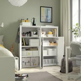 SMASTAD/PLATSA σύνθεση αποθήκευσης με 3 συρτάρια, 120x42x123 cm 695.499.83