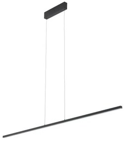 Γραμμικό Κρεμαστό Φωτιστικό LED 21W Μαύρο 120cm Bar 10363 Nowodvorski  10363 Μαύρο