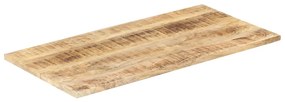 vidaXL Επιφάνεια Τραπεζιού 25-27 χιλ. 100x60 εκ. από Μασίφ Ξύλο Μάνγκο