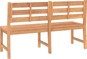 vidaXL Παγκάκι Κήπου 150 εκ. από Μασίφ Ξύλο Teak