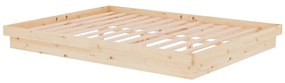 vidaXL Πλαίσιο Κρεβατιού 150 x 200 εκ. Μασίφ Ξύλο King Size
