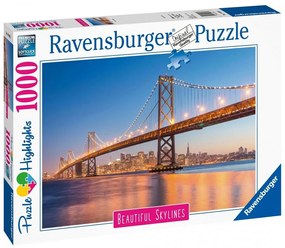 Παζλ San Francisco 14083 1000τμχ 12 Ετών+ Multicolor Ravensburger