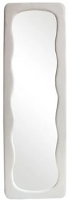 Intrahome Καθρέπτης Lezour Intrahome βελούδο σε λευκή απόχρωση 50x5x170εκ | SKU: INTRAPA-344111155