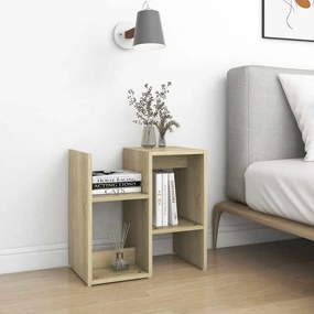 vidaXL Κομοδίνο Sonoma Δρυς 50 x 30 x 51,5 εκ. από Επεξ. Ξύλο