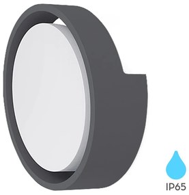 Φωτιστικό Επίτοιχο Braytron BG38-00732 Γκρι (Grey) 6500K
