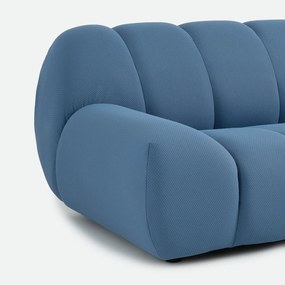Πολυθρόνα XL, με καπιτονέ ύφασμα, NURIA