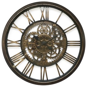 Ρολόι Τοίχου ArteLibre Χρυσό Πλαστικό Φ61x5.2cm-14740031