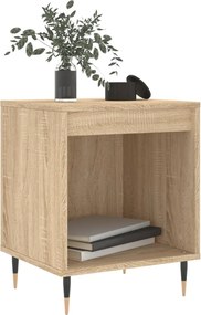 vidaXL Κομοδίνα 2 τεμ. Sonoma Δρυς 40 x 35 x 50 εκ. από Επεξεργ. Ξύλο