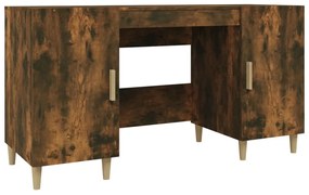 vidaXL Γραφείο Καπνιστή Δρυς 140 x 50 x 75 εκ. από Επεξεργασμένο Ξύλο