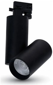 Φωτιστικό Ράγας V-TAC Track Light 30W LED Βάση Μαύρο Φωτισμός Φως Ημέρας