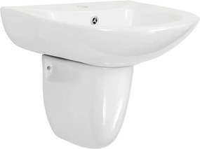 vidaXL Λεκάνη Λευκό 52 x 45 x 49 εκ Γυαλιστερή Κεραμική