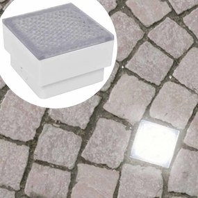 vidaXL Χωνευτά Φώτα LED 6 τεμ. 100 x 100 x 68 χιλ.