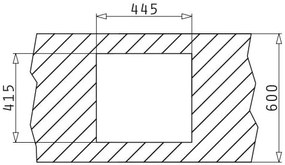 Νεροχύτης Pyramis E33