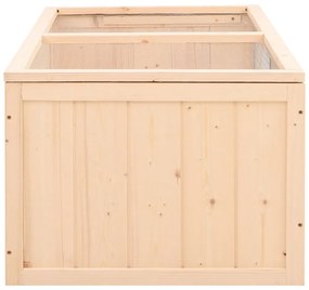 vidaXL Κλουβί Χάμστερ 104 x 52 x 38 εκ. από Μασίφ Ξύλο Ελάτης
