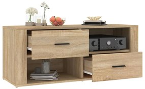 vidaXL Έπιπλο Τηλεόρασης Sonoma Δρυς 100x35x40 εκ. Επεξ. Ξύλο