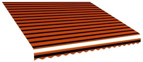 vidaXL Τεντόπανο Πορτοκαλί / Καφέ 450 x 300 εκ. από Καραβόπανο