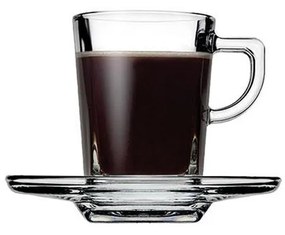 Φλυτζάνι Espresso 75ml + Πιατάκι Pasabahce By Espiel SP95754K6