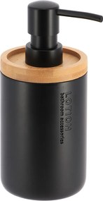 Dispenser Μπάνιου 280ml (Φ7.5x17) T-D Black/Bamboo 62101237