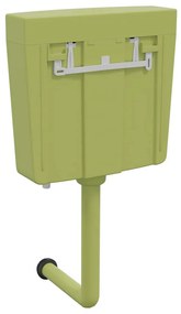 vidaXL Καζανάκι με Είσοδο Νερού από Κάτω Λαδί 3/6 Λίτρων