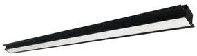 Γραμμικό Φωτιστικό Χωνευτό Viokef Sasa 3917-04058-3-B-P-N L580 3000K Μαύρο Ματ