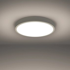 Sollux Φωτιστικό οροφής ONYX 50 λευκό LED 3000K,αλουμίνιο,1x32W