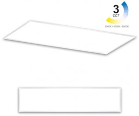 Φωτιστικό Οροφής Πάνελ LED 40W Λευκό 3CCT Slim 120x30cm 35-004139 Band  35-004139 Λευκό