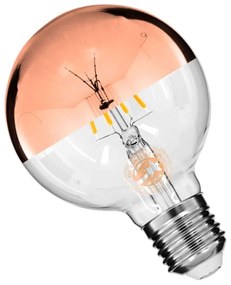 Λαμπτήρας Led Filament 99112 G80 E27 4W 400lm Dimmable Clear-Bronze GloboStar 4W