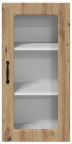 vidaXL Ραφιέρα τοίχου LUCCA Artisan Δρυς 40 x 31 x 80 εκ.