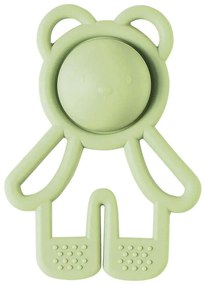 Κουδουνίστρα-Μασητικό 'Pop-It' N875257 8,3x2x11,7cm Light Green Nattou Silicone