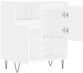 vidaXL Συρταριέρα Λευκή 60 x 35 x 70 εκ. από Επεξεργασμένο Ξύλο