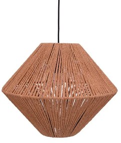 Φωτιστικό οροφής Palmo Inart Ε27 rope σε φυσική απόχρωση Φ40x32εκ 40x40x32 εκ.