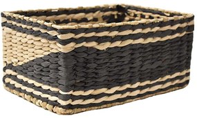 Καλάθι Rush 00.06.67450 30x20x14cm Natural-Black Mat