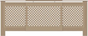 vidaXL Κάλυμμα Καλοριφέρ 205 εκ. από MDF