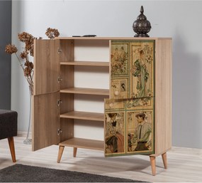 Ντουλάπι Sonoma Δρυς GOFLAE 95x36x111