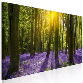 Πίνακας - Hyacinth Field (1 Part) Narrow 120x40