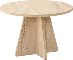 Τραπεζάκι Σαλονιού Τραβερτίνη GOOPA 60x40