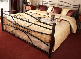 Κρεβάτι Ramon-160x200-Μαύρο-Με ποδαρικό